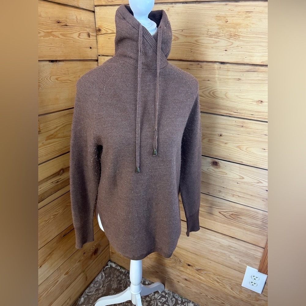 Wool Funnel Neck Pullover Sweater Womens Smallโ Cynthia Rowley